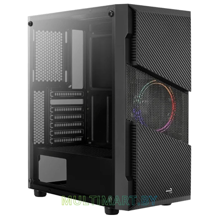 Корпус AeroCool Menace Saturn FRGB-G-BK-V1
